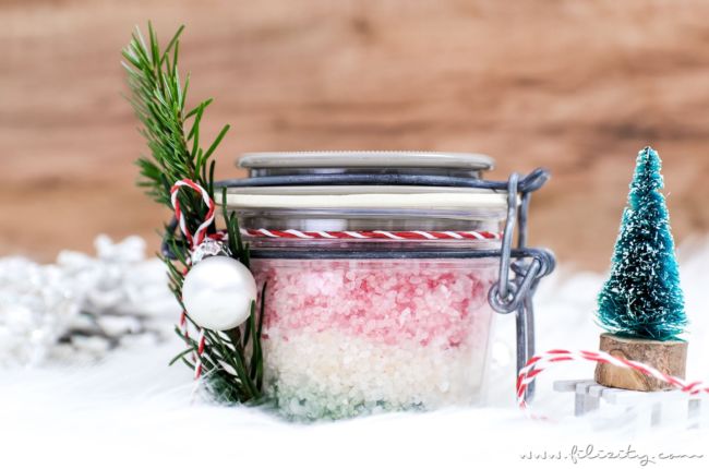 Geschenkidee: DIY Weihnachts-Badesalz | Filizity.com | Beauty-Blog Aus ...