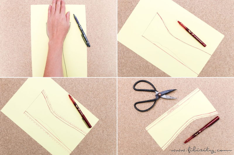 Armstulpen Nähen (mit Und Ohne Daumen) | Filizity.com | DIY-Blog Aus ...