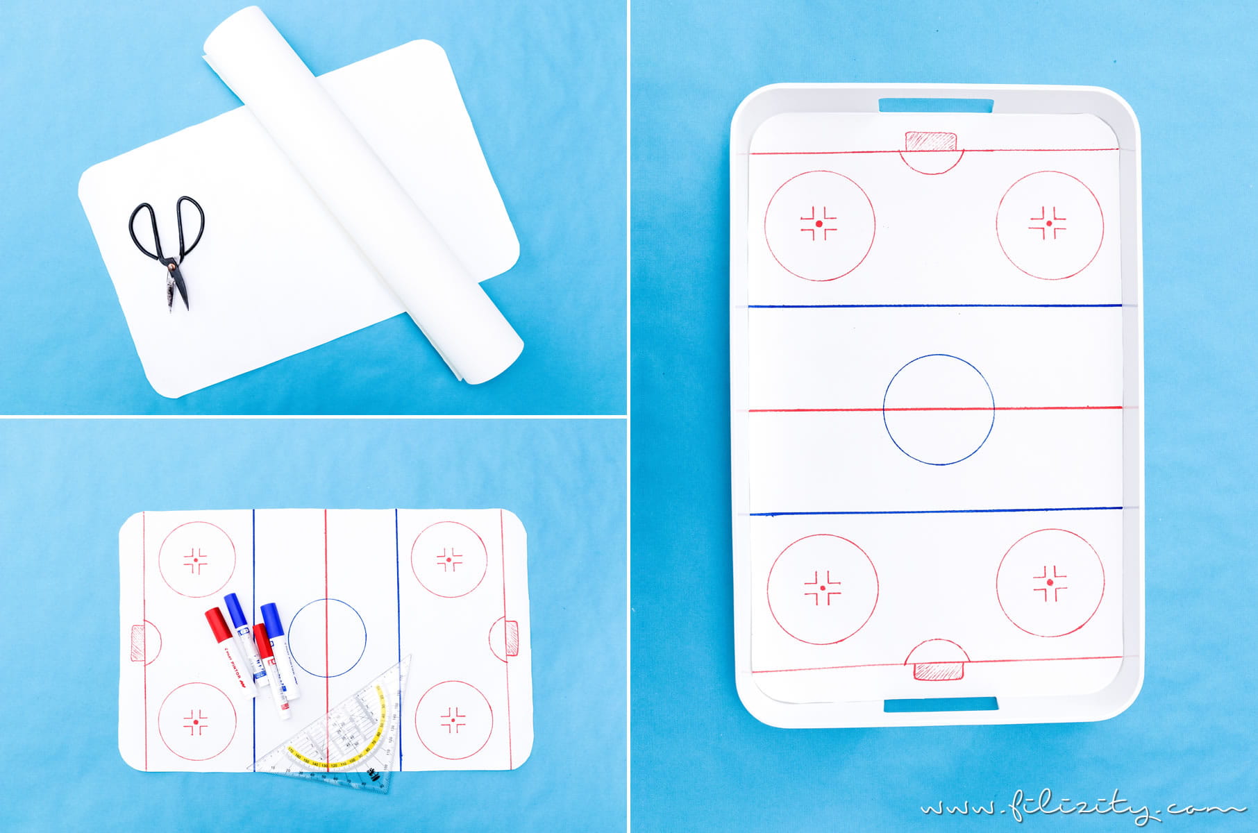 DIY Deko Ideen für die Eishockey WM