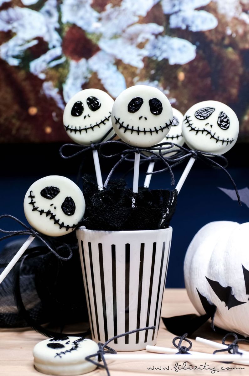 Bild von Jack Skellington Keks Lollies